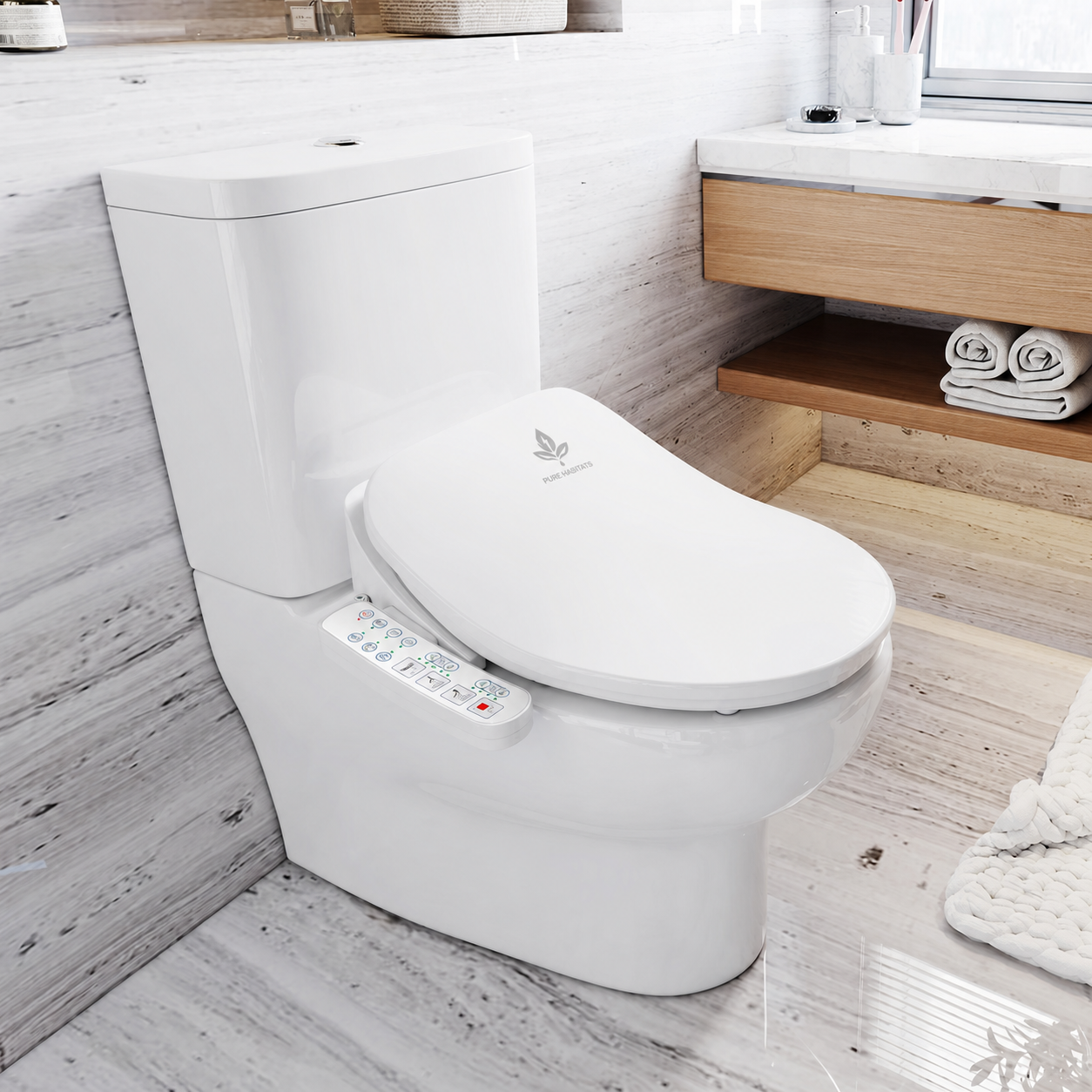 Instant Heated Bidet Seat - Model PH72