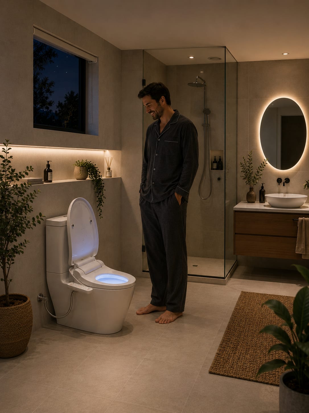PH72: Pure Habitats Elegant Smart Bidet Seat – WaterMark Certified